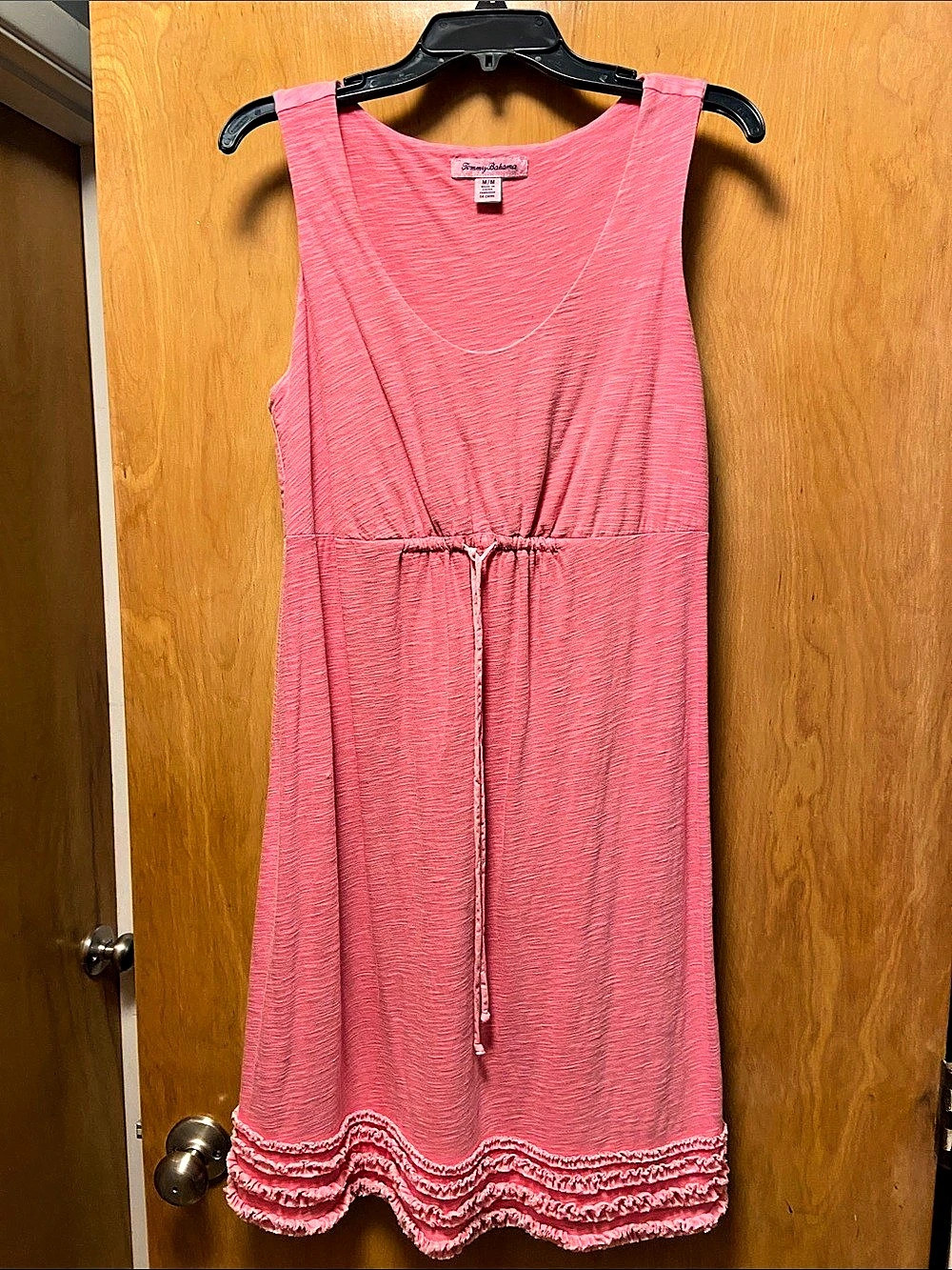 Tommy Bahama Pink Midi Dress Size Medium